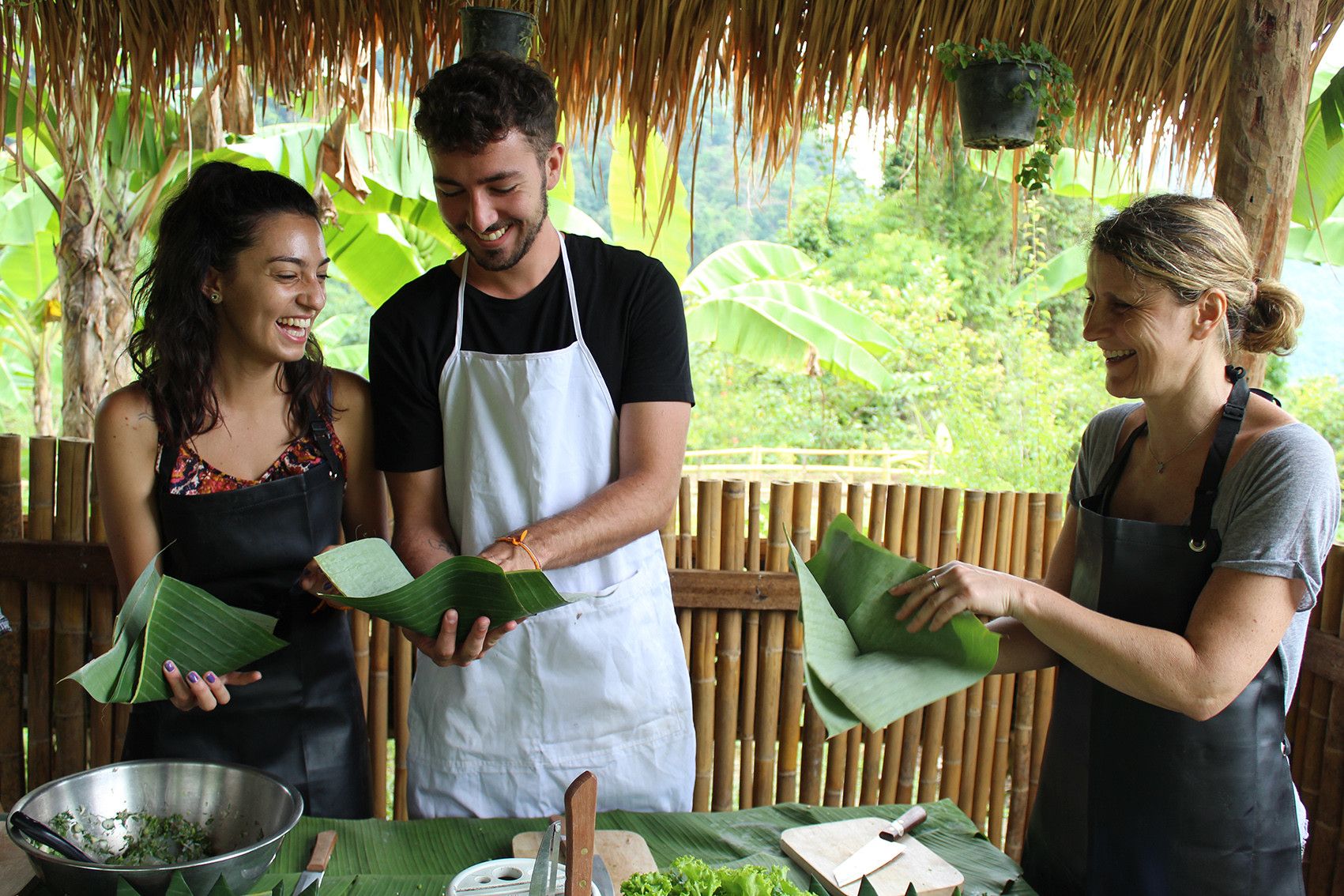 Half-Day Morning Cooking Class at Nahm Dong Park