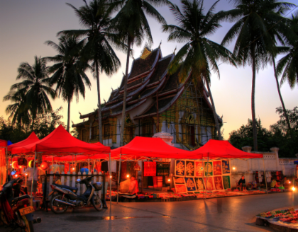 Luang Prabang Evening Street Eat Private Guided Tour