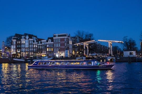 Amsterdam 1.5-hour evening canal cruise