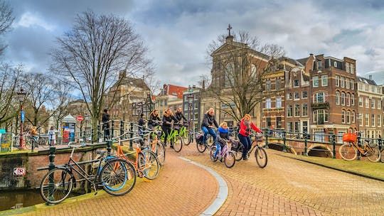 Amsterdam guided city bike tour