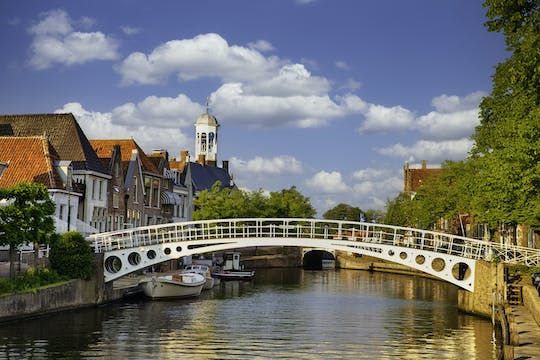 Self guided tour with interactive city game of Dokkum