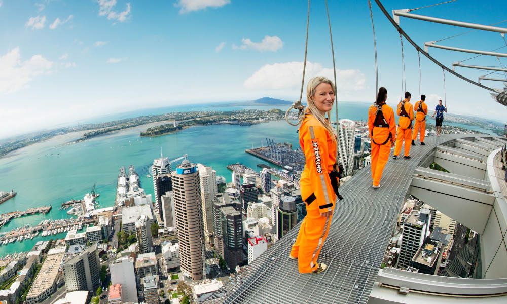Auckland Sky Tower SkyWalk