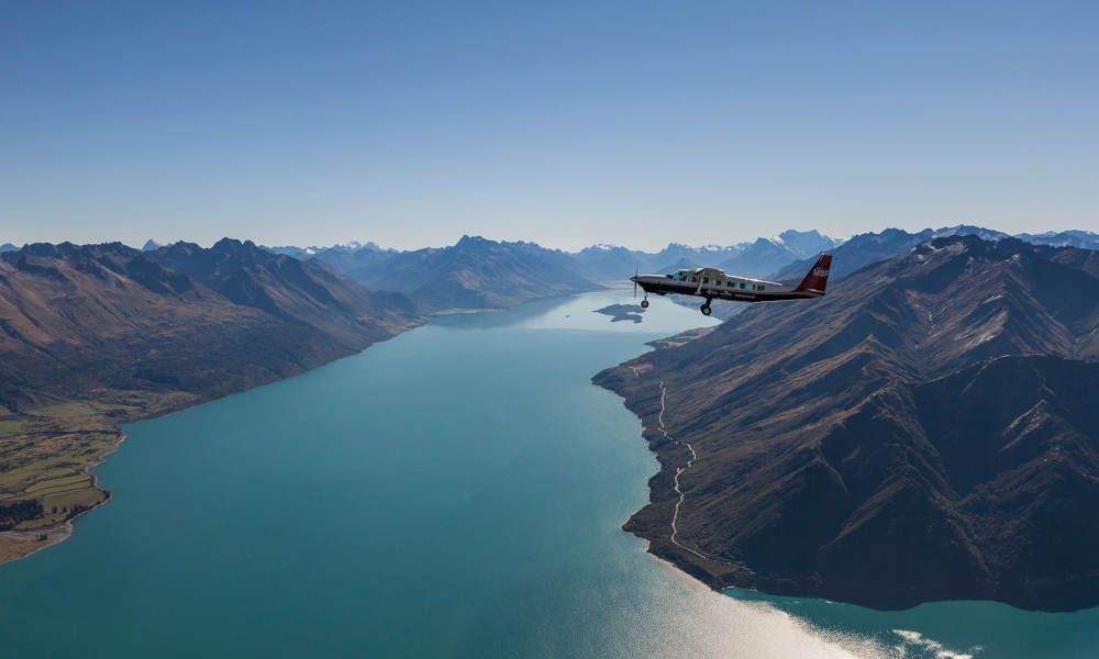 Milford Fly, Walk, Cruise and Fly Combo from Queenstown