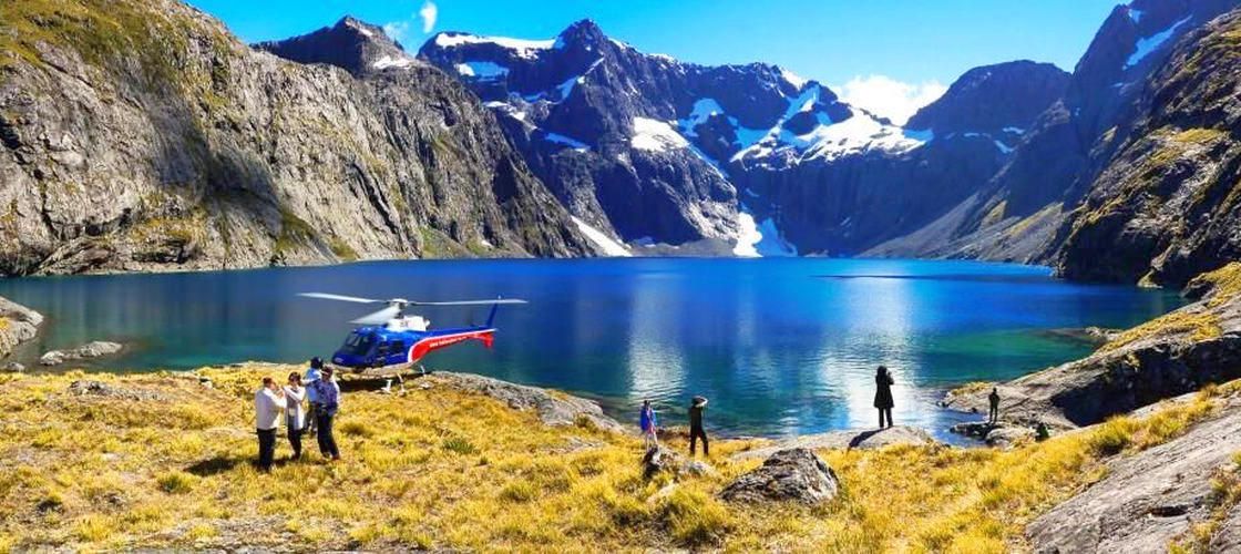 Milford Sound Helicopter Flight