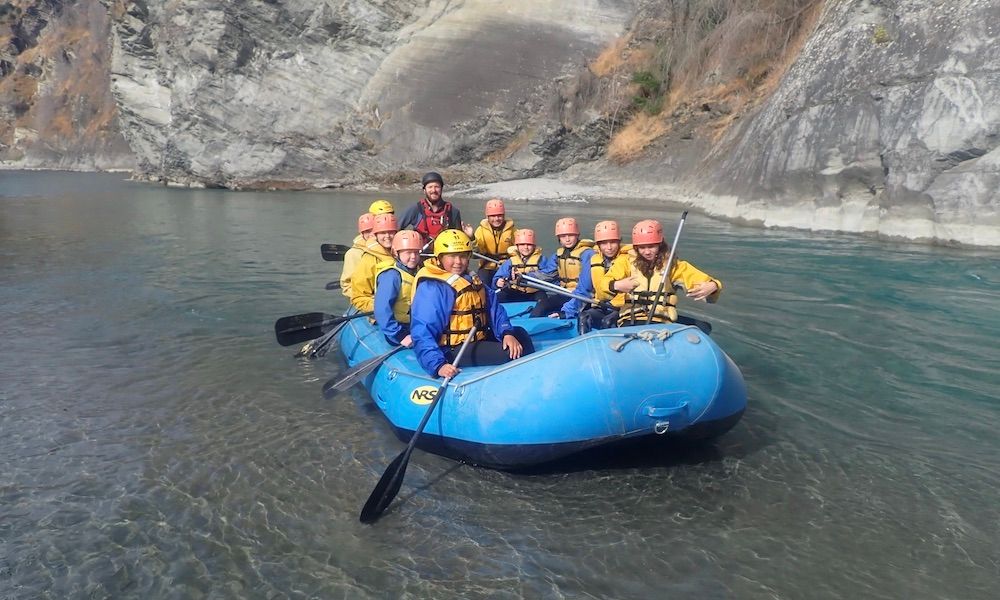Skippers Canyon Gentle White Water Rafting