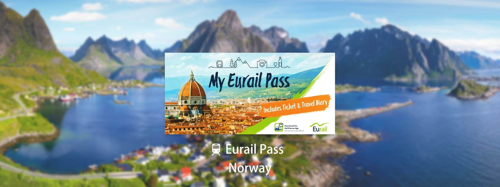Eurail Pass for Norway (3, 4, 5, 6 or 8 Days)