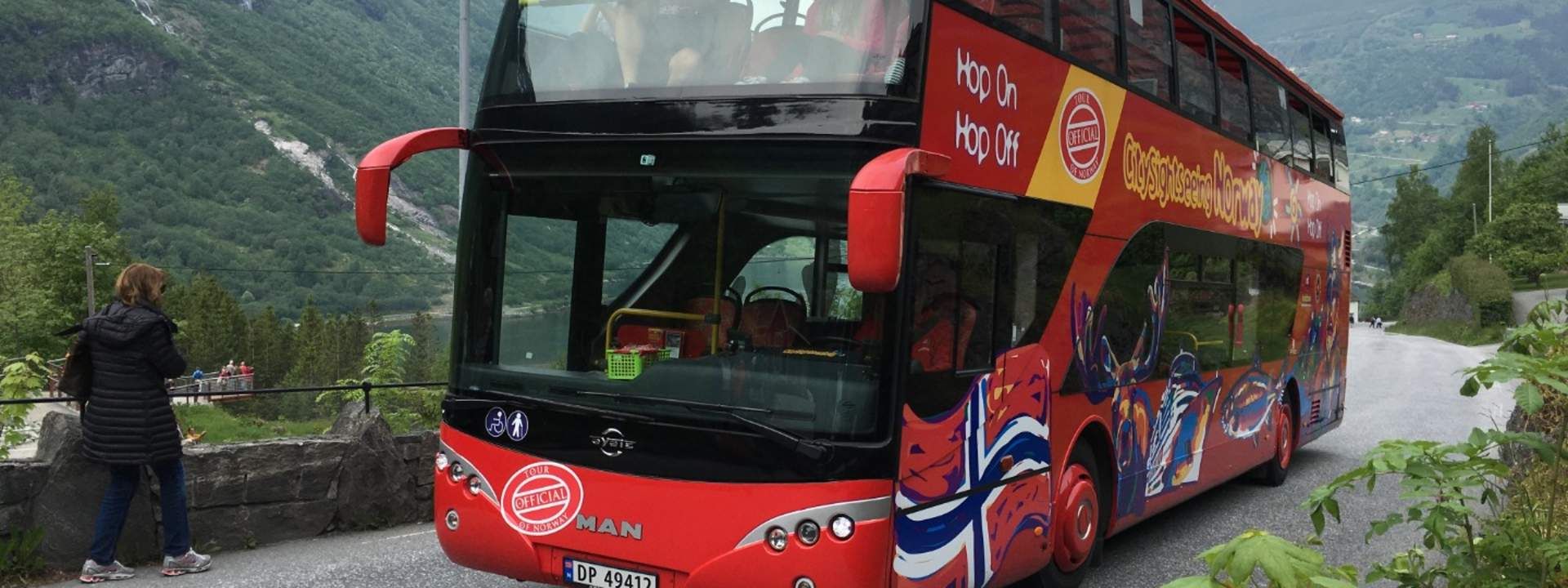 Geiranger City Sightseeing Hop-On Hop-Off Bus Pass