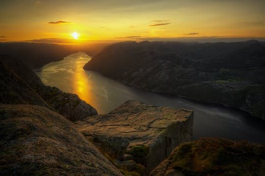 Guided sunrise hike to Pulpit Rock Preikestolen