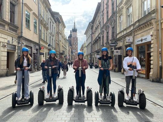 Guided Krakow self-balancing scooter tour of the old town