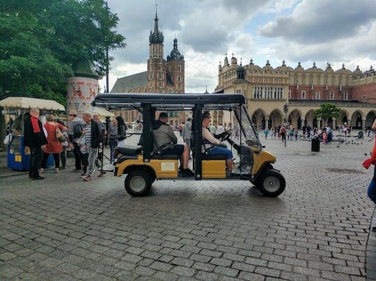 Krakow Old Town, Jewish Kazimierz and Ghetto tour by electric golf cart