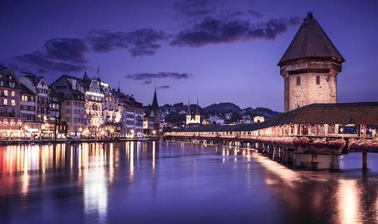 1.5-hour  Nightwatchman walk in Medieval Lucerne