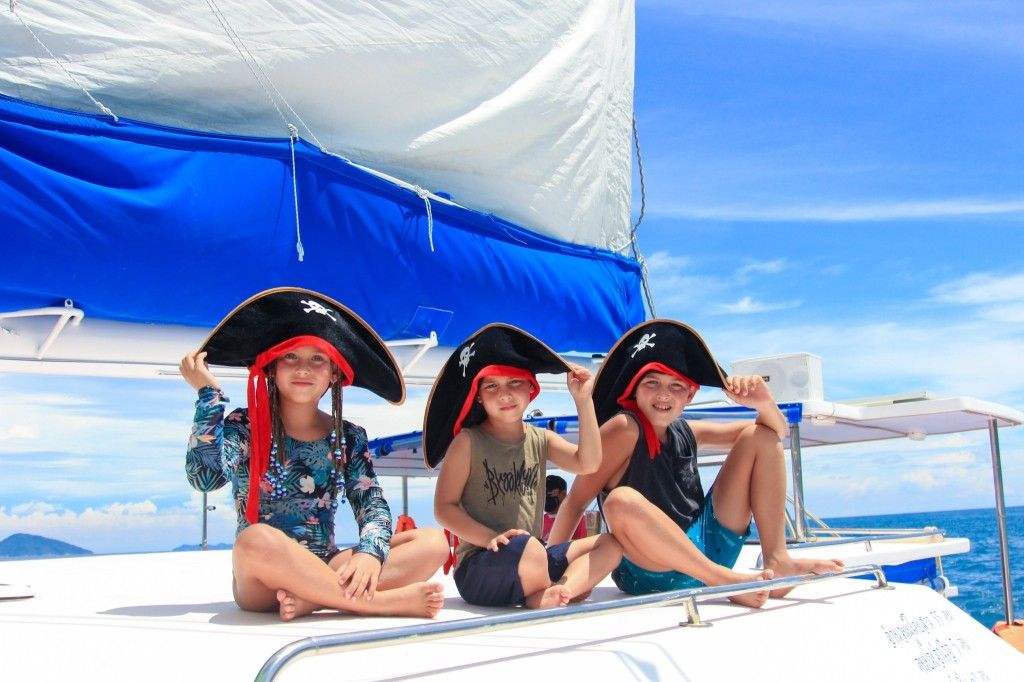 Coral Island : Half Day Afternoon&Sunset by Sailing Catamaran
