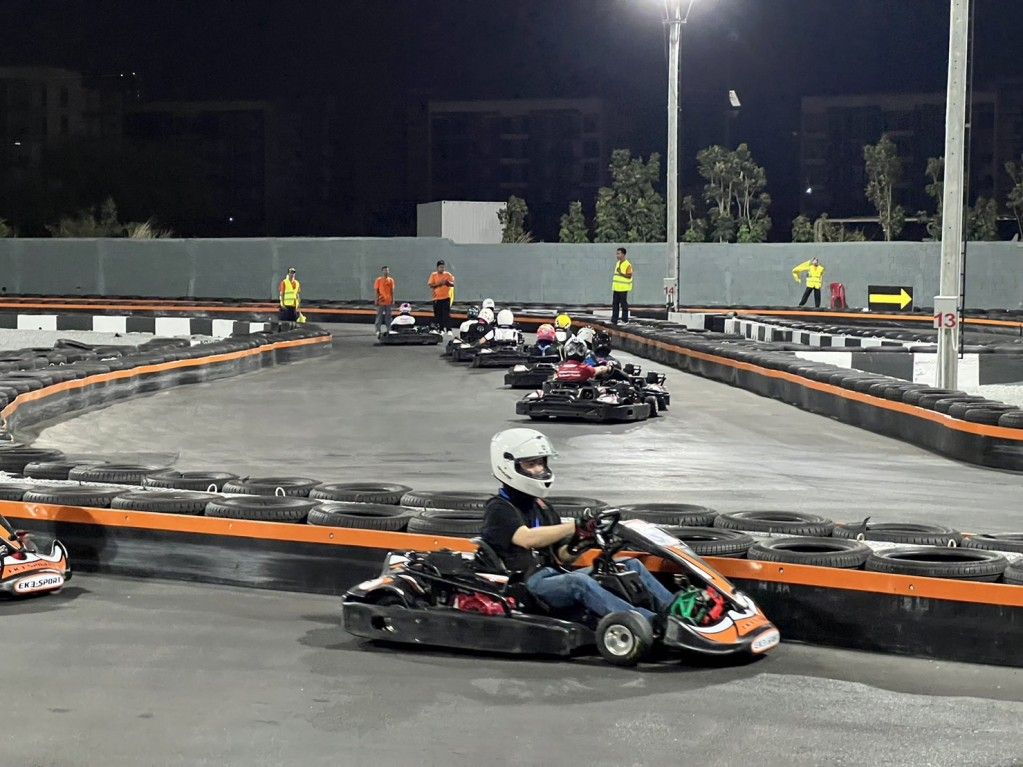 Experience outdoor go-karting at EasyKart Pattaya (Thepprasit)