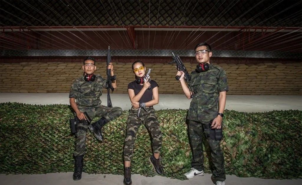 สนามยิงปืน Black Water King I พัทยา