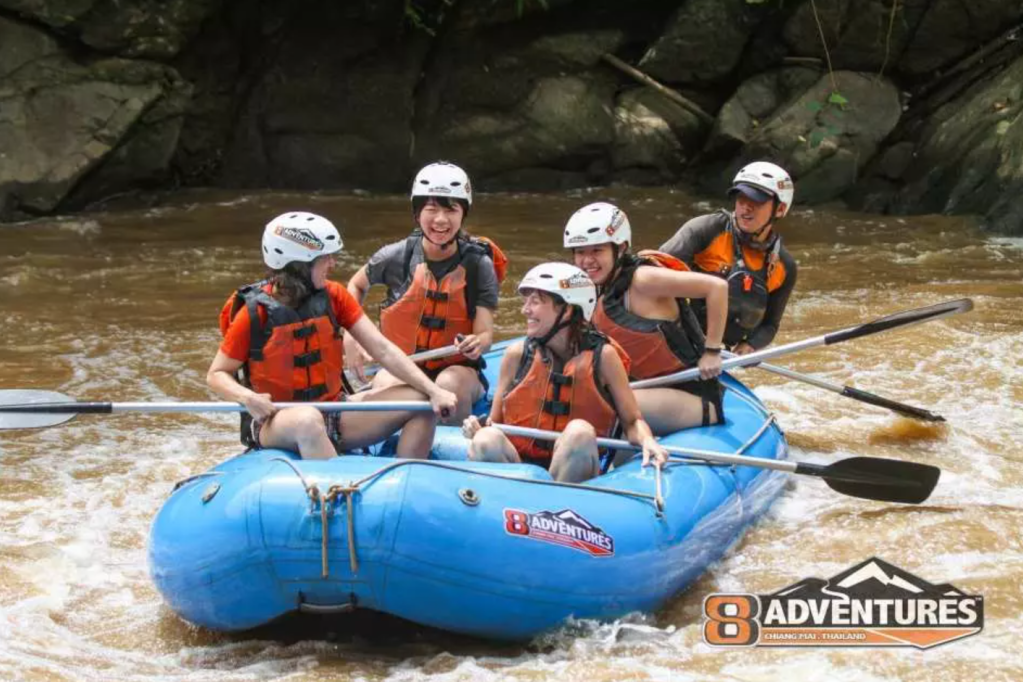 8 Adventures Chiangmai: White Water Rafting, Waterfall Trekking & 3 hours of ATV Riding
