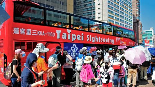 Taipei Double-Decker bus tour | 4, 9, 24 Hour Tickets