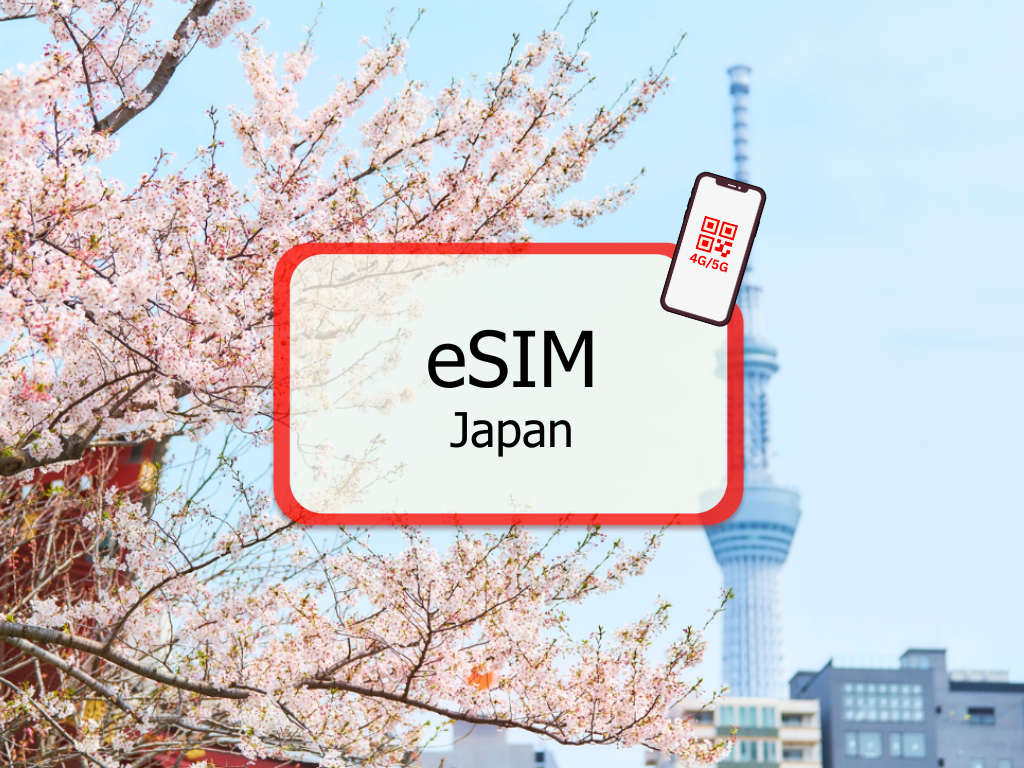 Japan eSIM: High-Speed per day / Total data plan eSIM