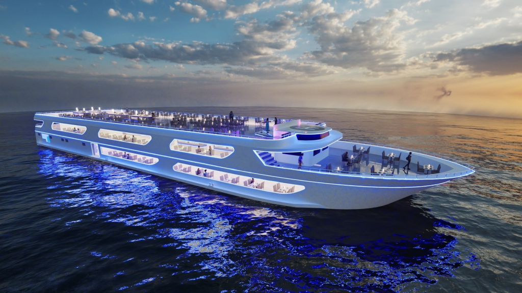 ล่องเรือดินเนอร์หรู The Luxury White จากท่าเรือไอคอนสยาม