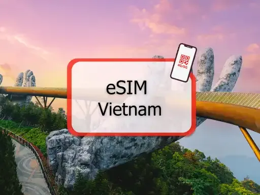 Vietnam 4G/5G Data in Total eSIM by Redtea Mobile
