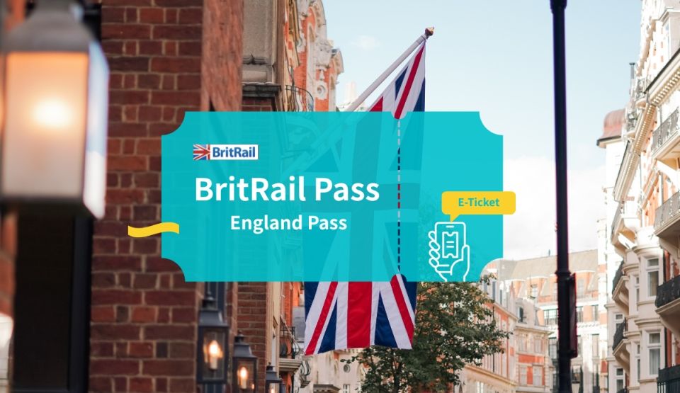 บัตร BritRail England Pass สำหรับเดินทางด้วยรถไฟในอังกฤษ