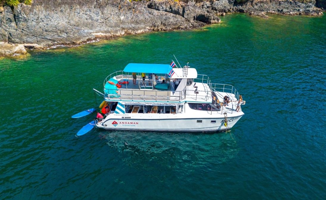 Andaman Signature Private Charter Catamaran with Catamaran Kygo Avici