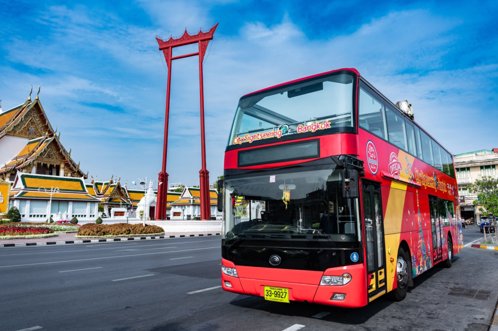 Bangkok Hop-On Hop-Off Bus Tour by Elephant Bus Tours