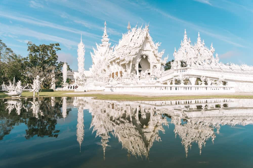 Day Tour - Chiang Rai White Temple + Blue Temple + Golden Triangle Tour (including Boat)