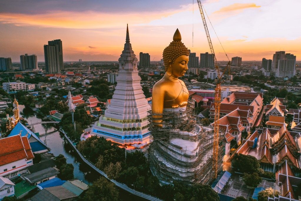 นั่งเรือหางยาวชมวิถีชีวิตชุมชนริมน้ำ ไหว้พระใหญ่ วัดปากน้ำ (มัคคุเทศก์ท้องถิ่น)
