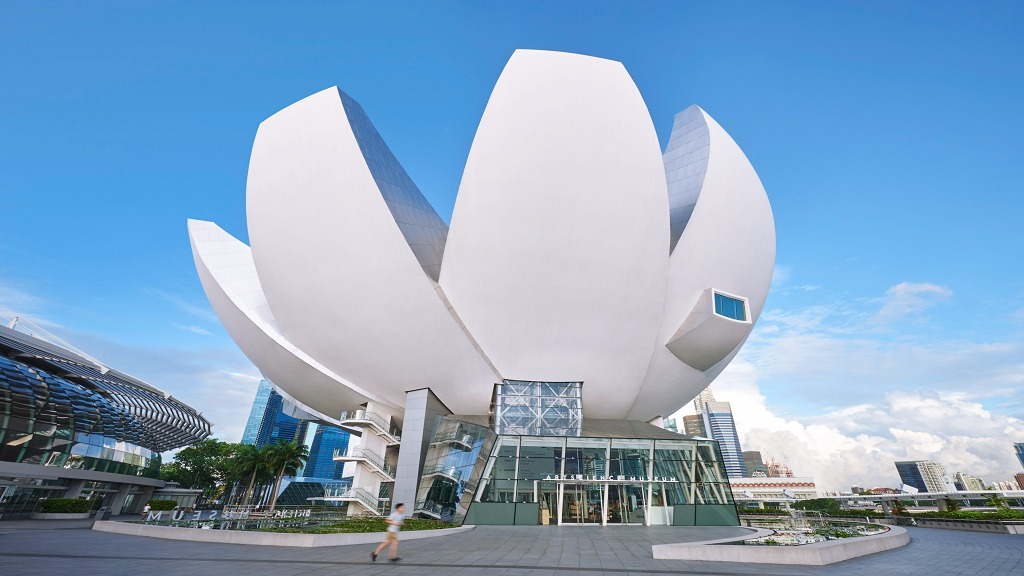 พิพิธภัณฑ์ศิลปะและวิทยาศาสตร์ ที่มารีน่า เบย์ แซนด์ส