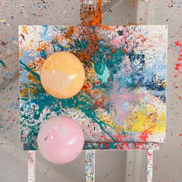 Balloon Splatter Art Workshop