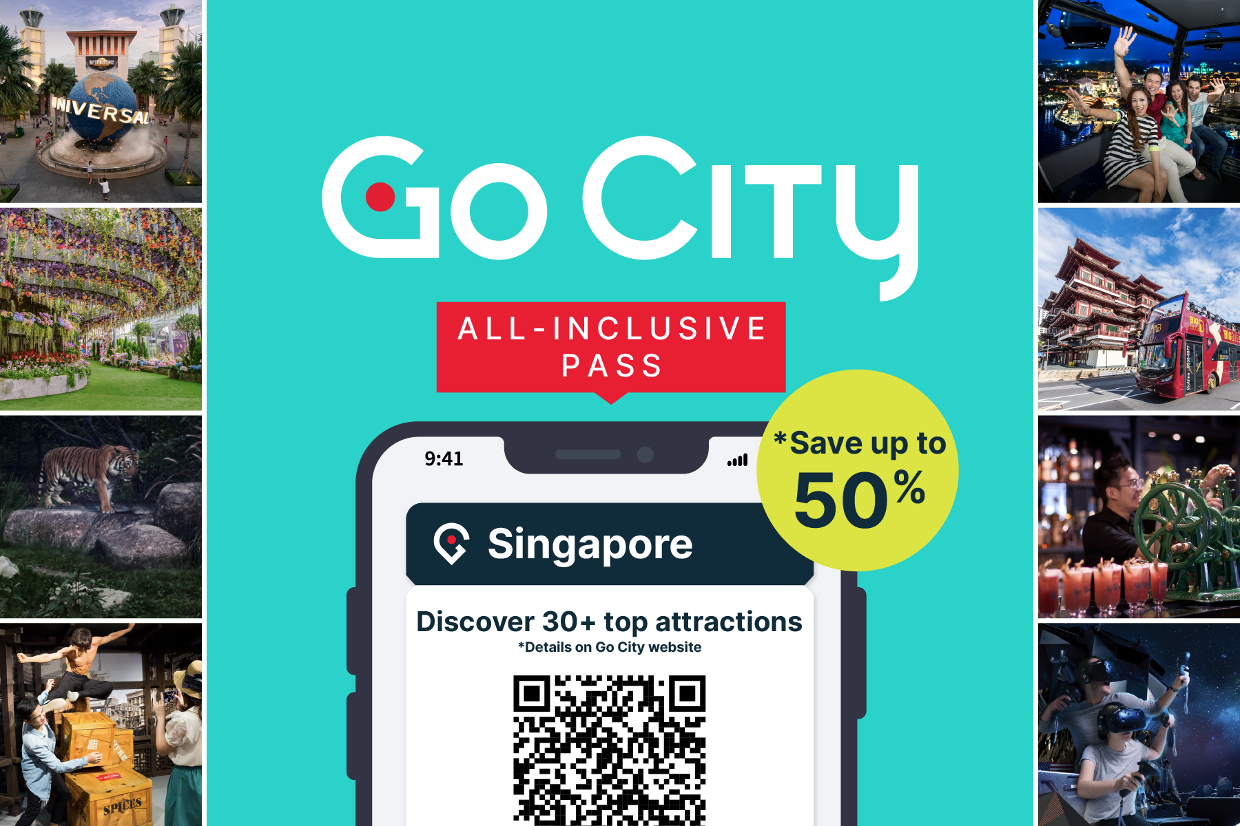 Go City: บัตรผ่านแบบครบวงจรของสิงคโปร์