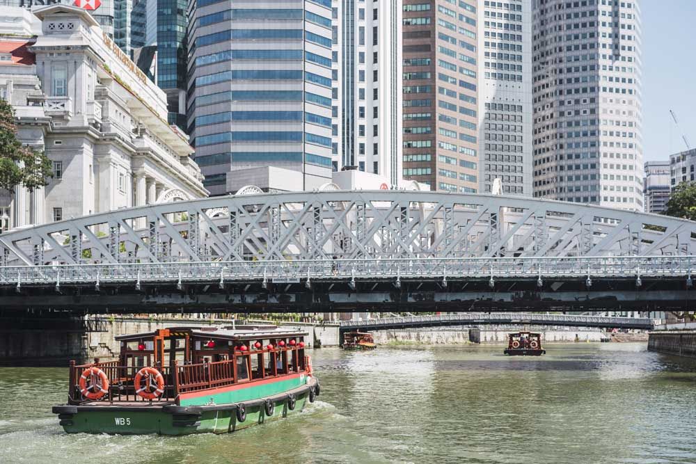 กิจกรรมล่องเรือแม่น้ำสิงคโปร์ โดย WaterB