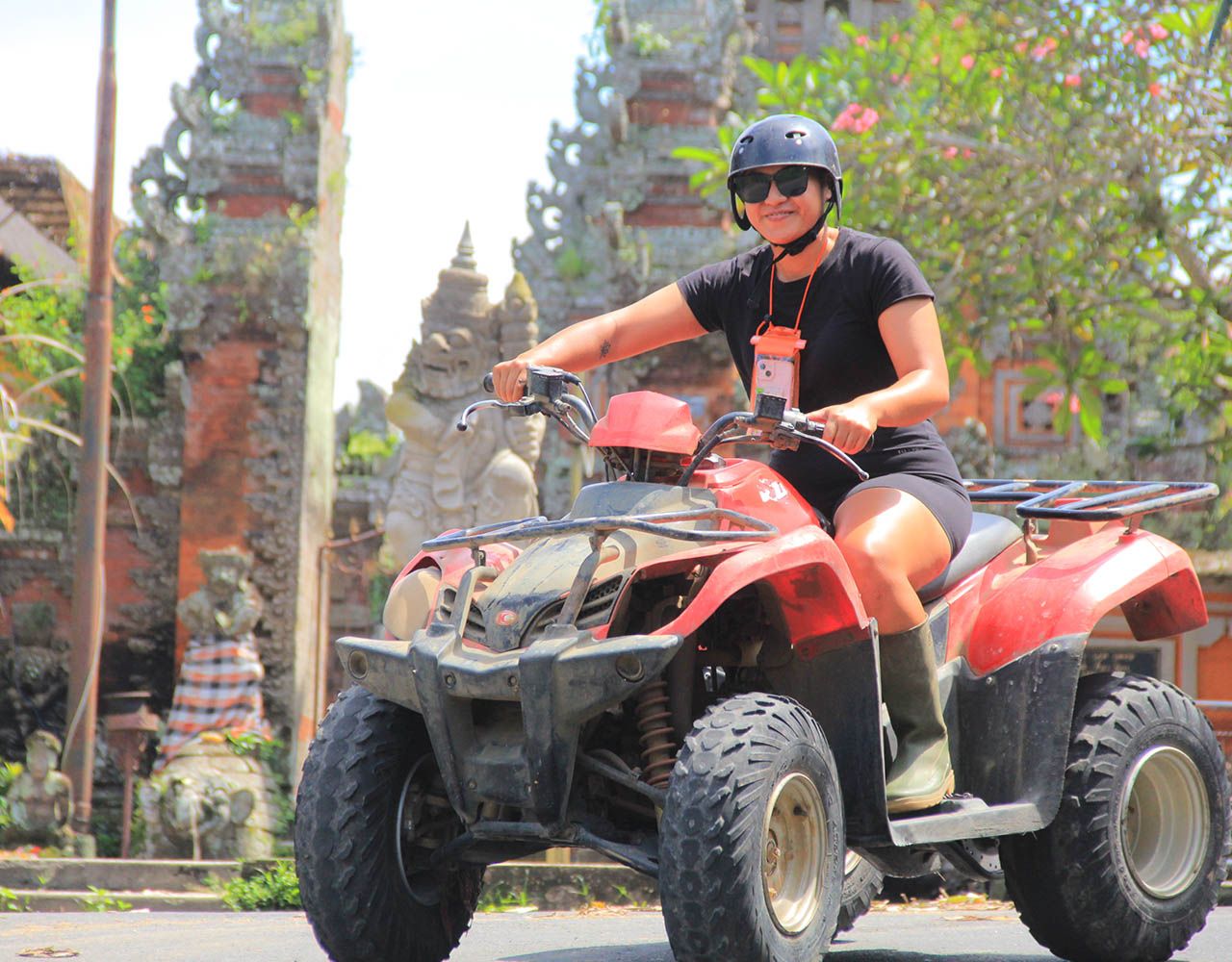 Ubud: ATV Single or Tandem Guided Adventure with Lunch