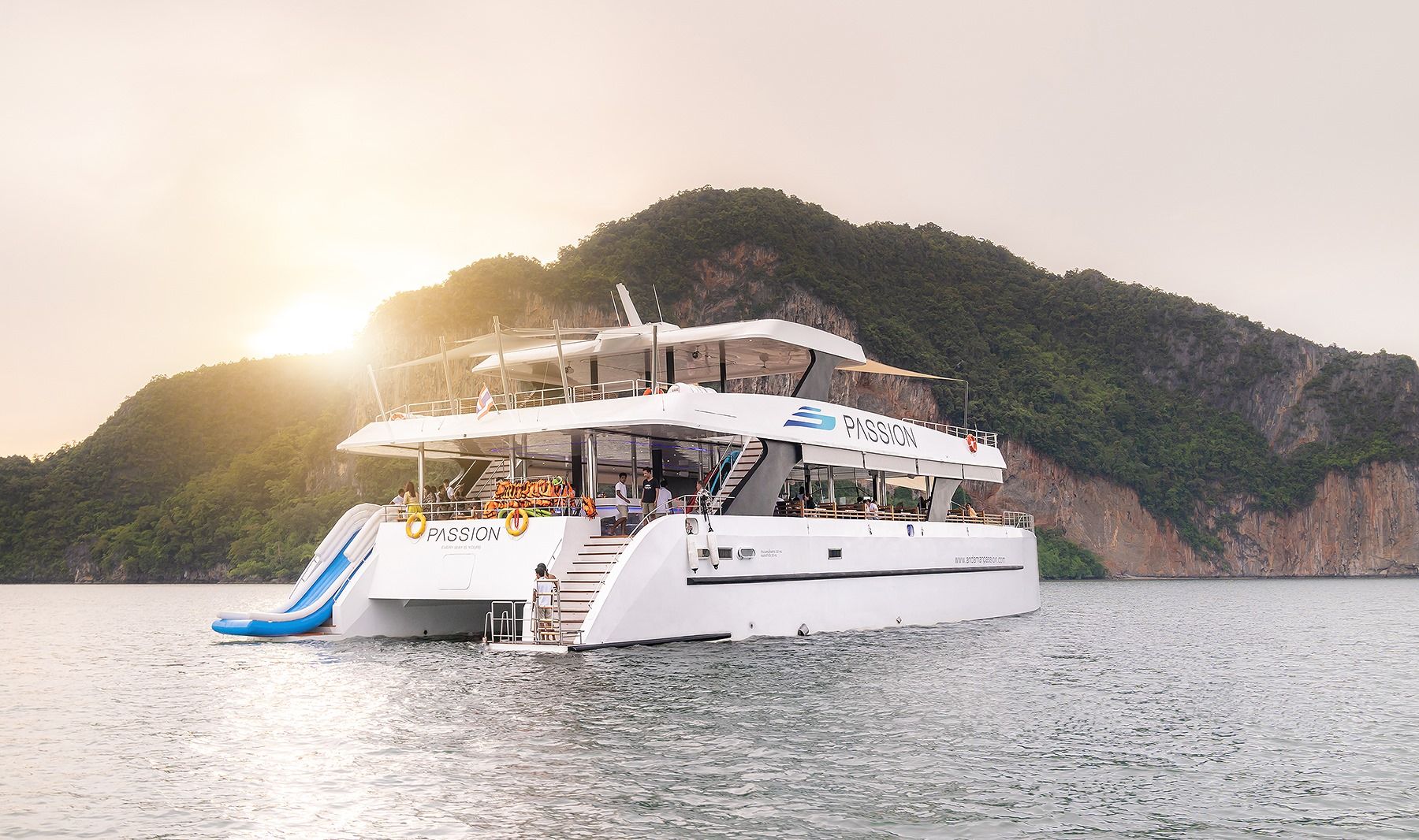 Join Tour Phang Nga Bay by Luxury Speed Catamaran Boat  from Phuket