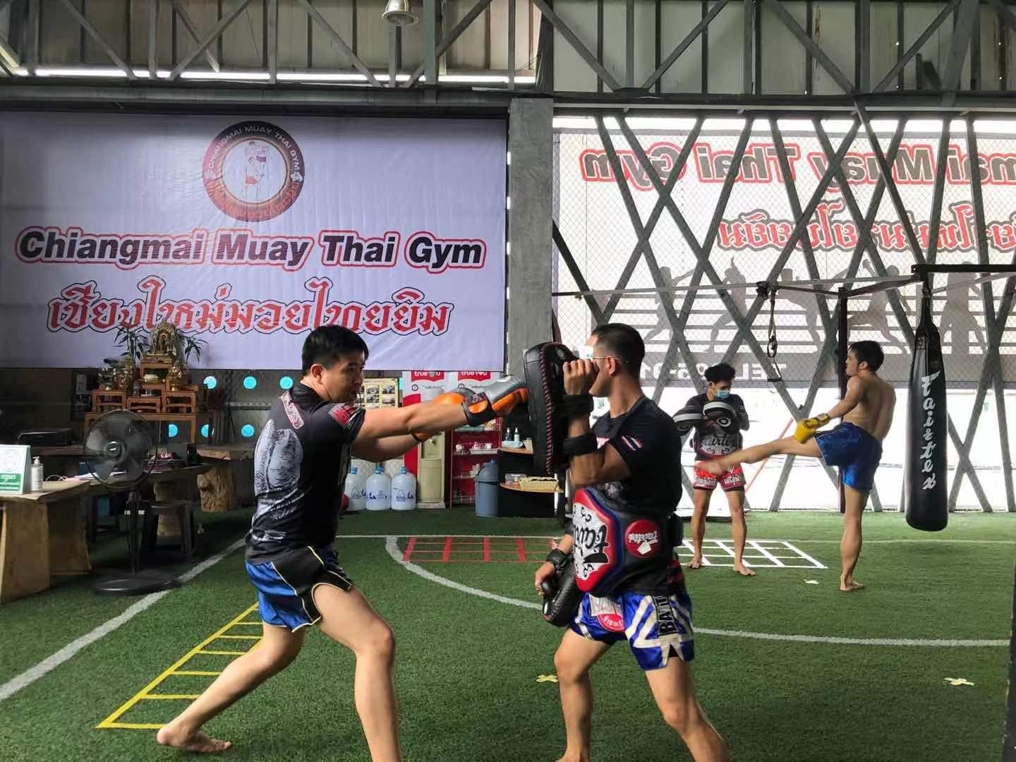 Private Class Training at Chiangmai muay thai gym