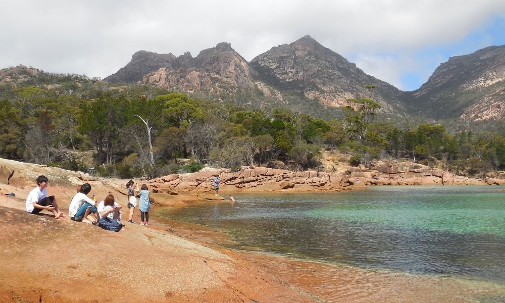 Launceston to Hobart via Wineglass Bay