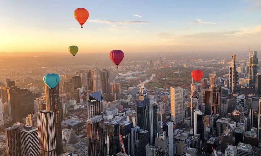 Melbourne City Balloon Flight