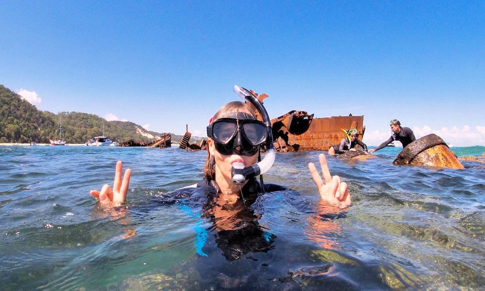 ทัวร์เต็มวัน 3 เกาะที่ Moreton Bay รวมอาหารกลางวัน