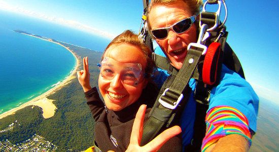 Noosa Tandem Skydive up to 15,000ft