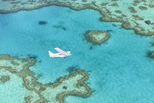 Ocean rafting 1-hour scenic flight
