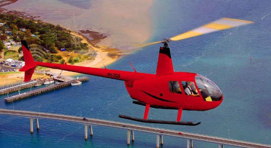 Phillip Island Full Island Helicopter Flight