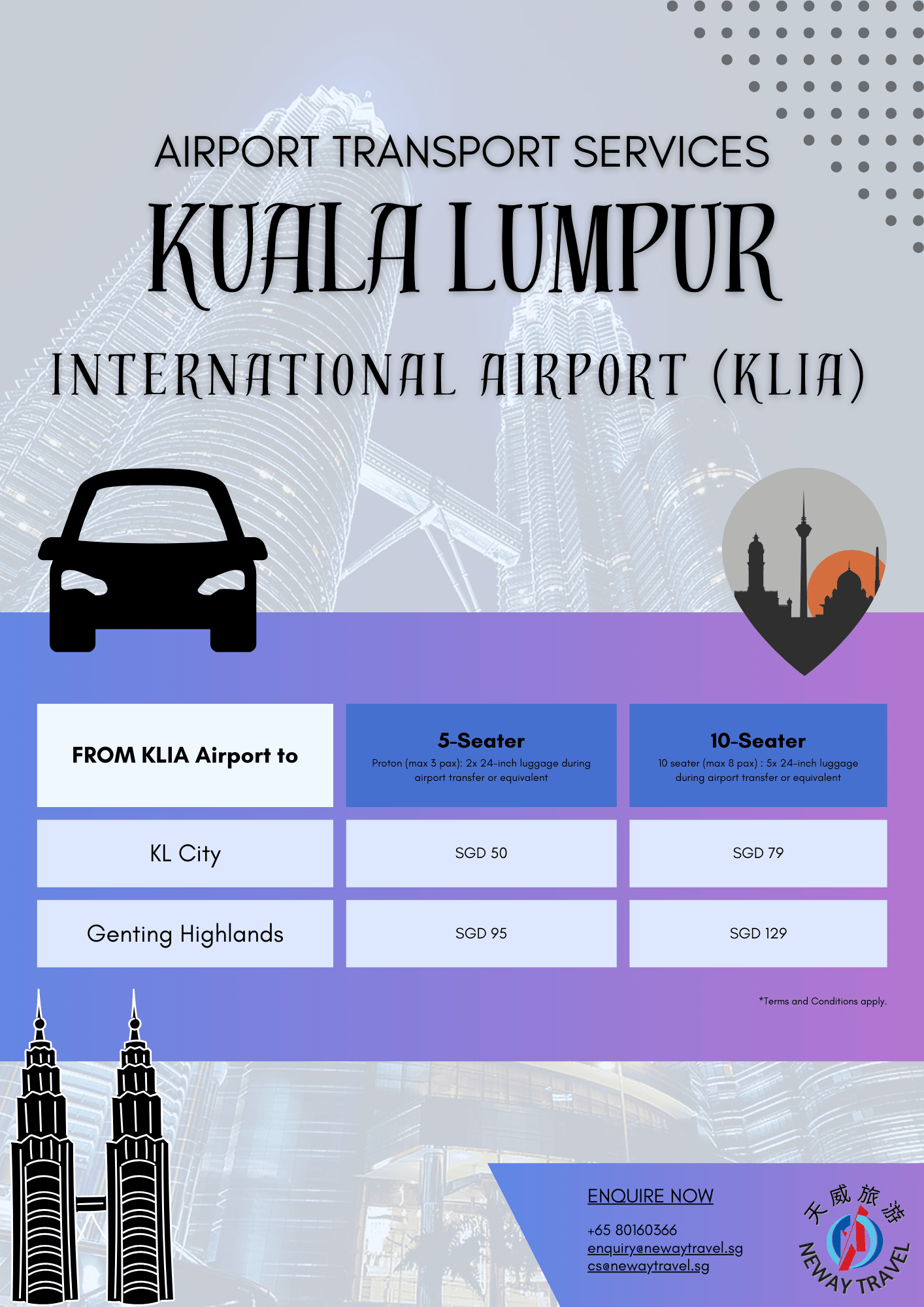 Malaysia: Kuala Lumpur International Airport Transport Services - Airport Transfers