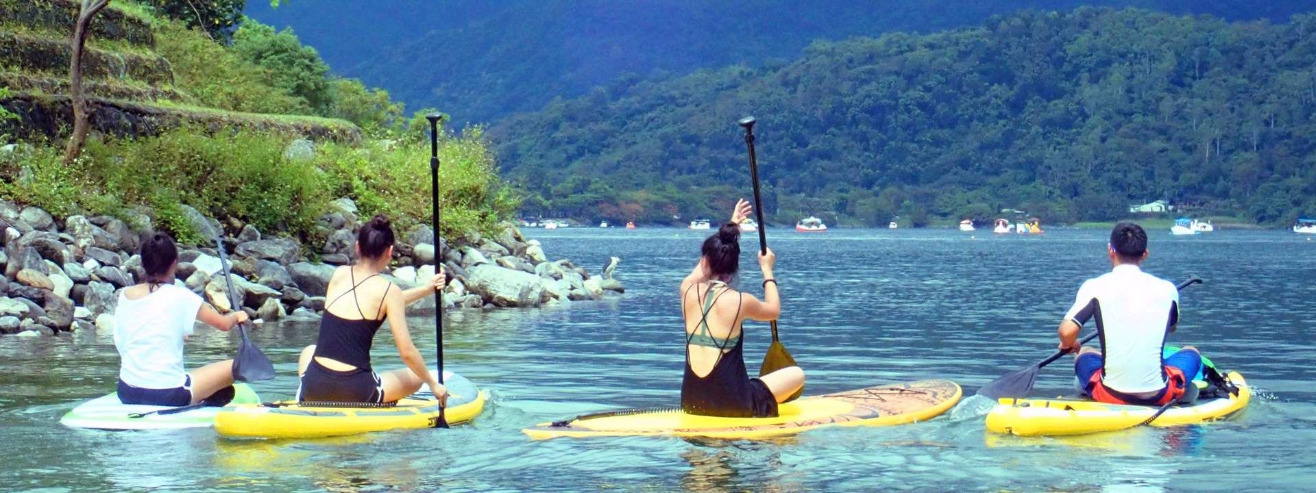 Stand Up Paddle Boarding at Hualien Liyu Lake