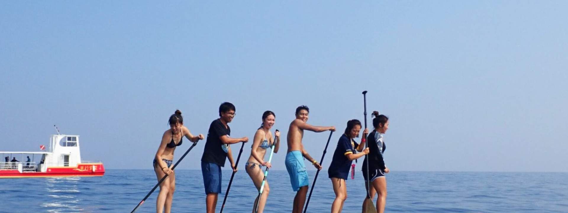 ประสบการณ์พายเรือคายัคและ SUP ในเกาะลัมไบ