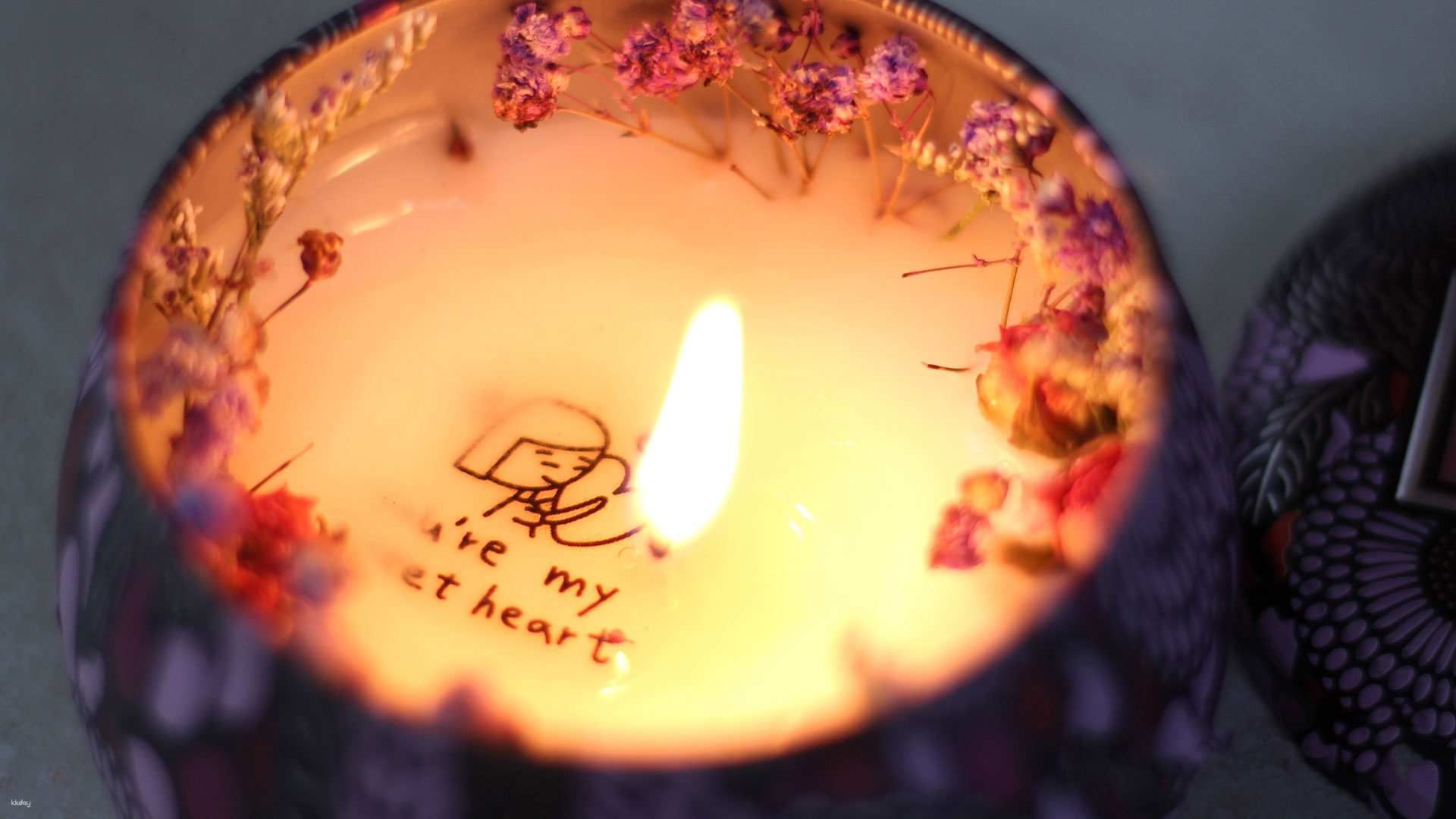 Taichung Handmade Experience|Flowers and Plants Games|Scented Candles with Message of Love