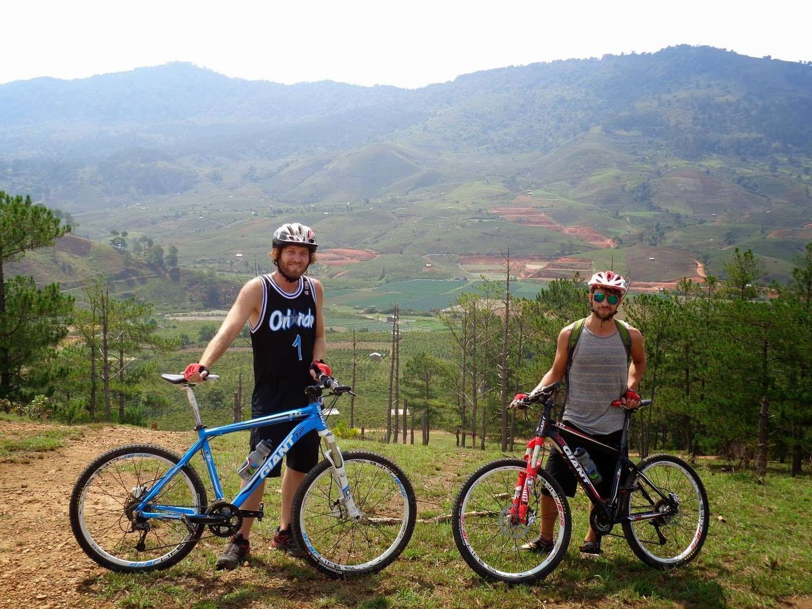 Biking And Climbing Langbiang Mountain