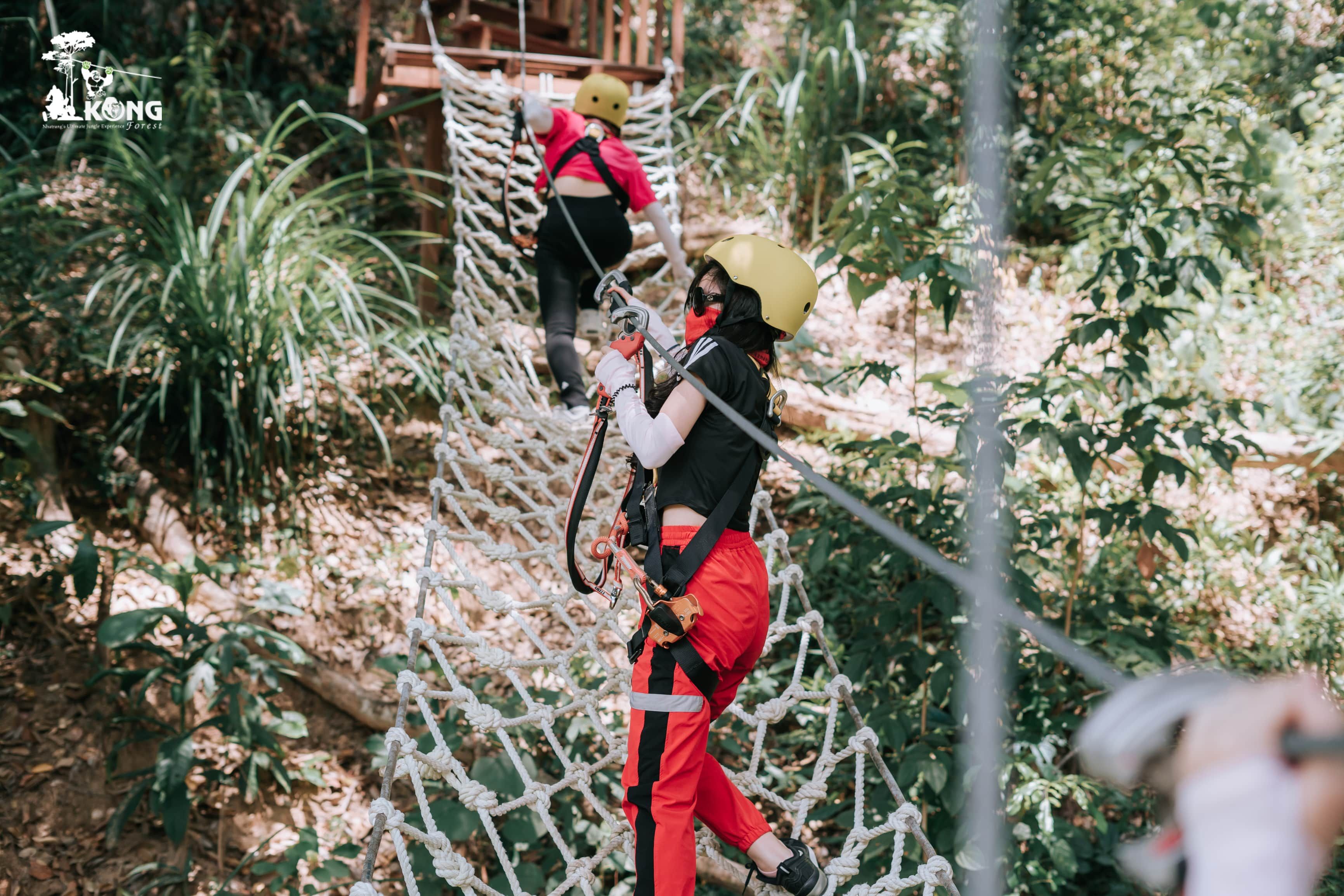 Combo Zipline & Rafting in Kong Forrest