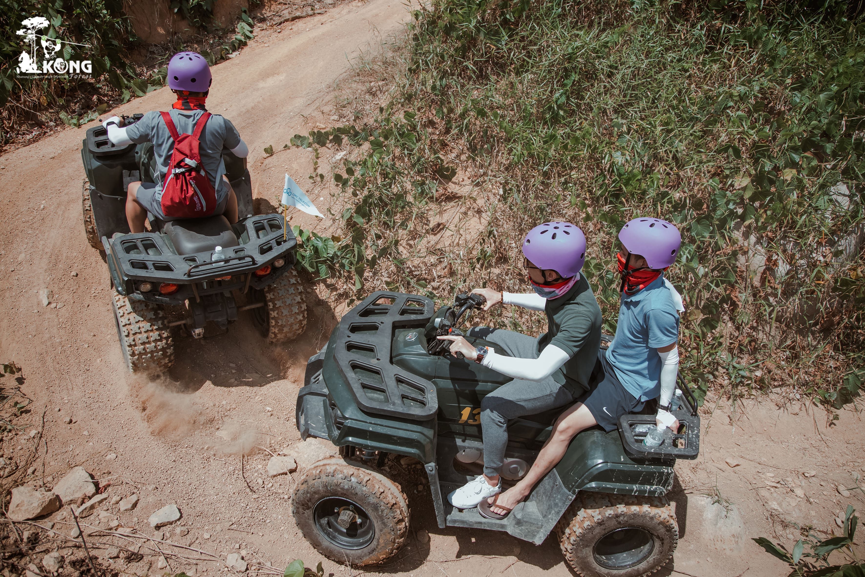 Combo Zipline, ATV and Rafting in Kong Forrest