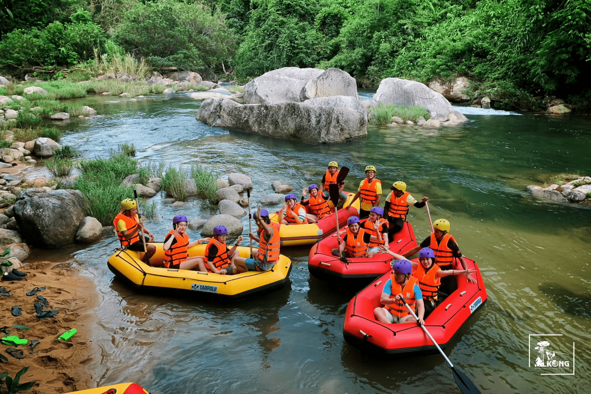 Rafting Tour in Kong Forrest