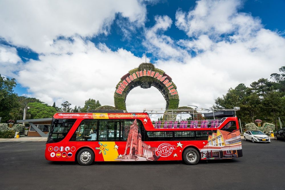 Sightseeing Double-Decker Bus Ticket by City Sightseeing in Da Lat